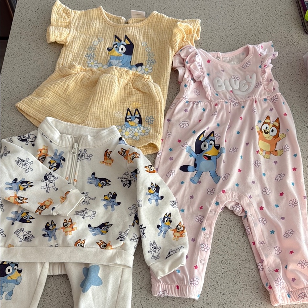 Bluey Kids Clothing Set